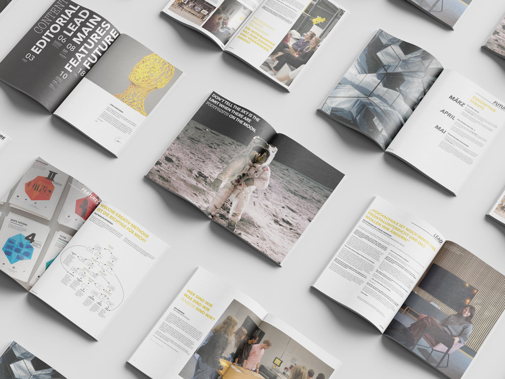 Mockup des Magazins InnoMag