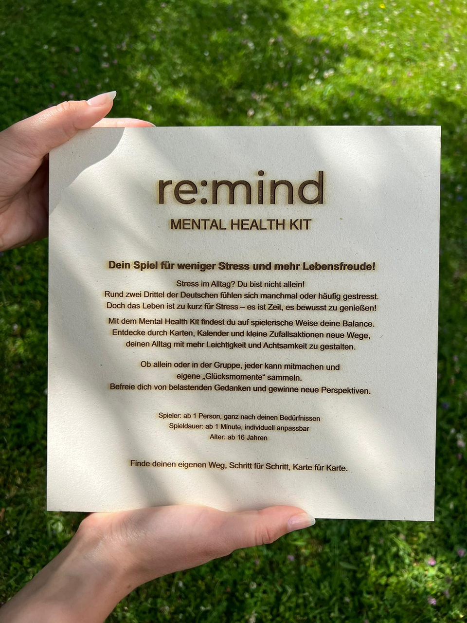 Studierendenprojekt: Kalender und Mental Health Kit für mehr Selbstfürsorge