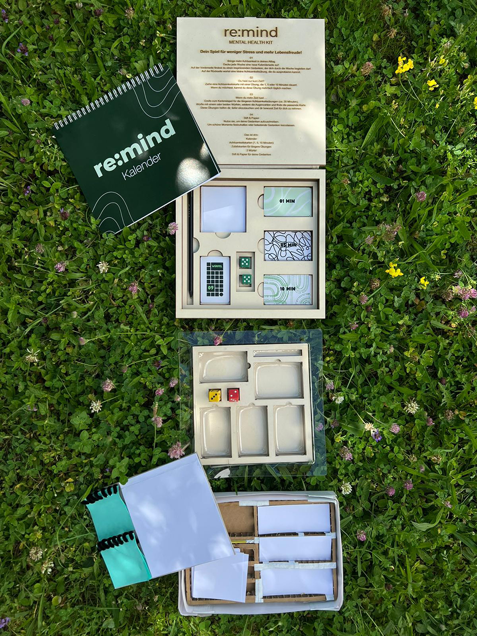 Studierendenprojekt: Kalender und Mental Health Kit für mehr Selbstfürsorge