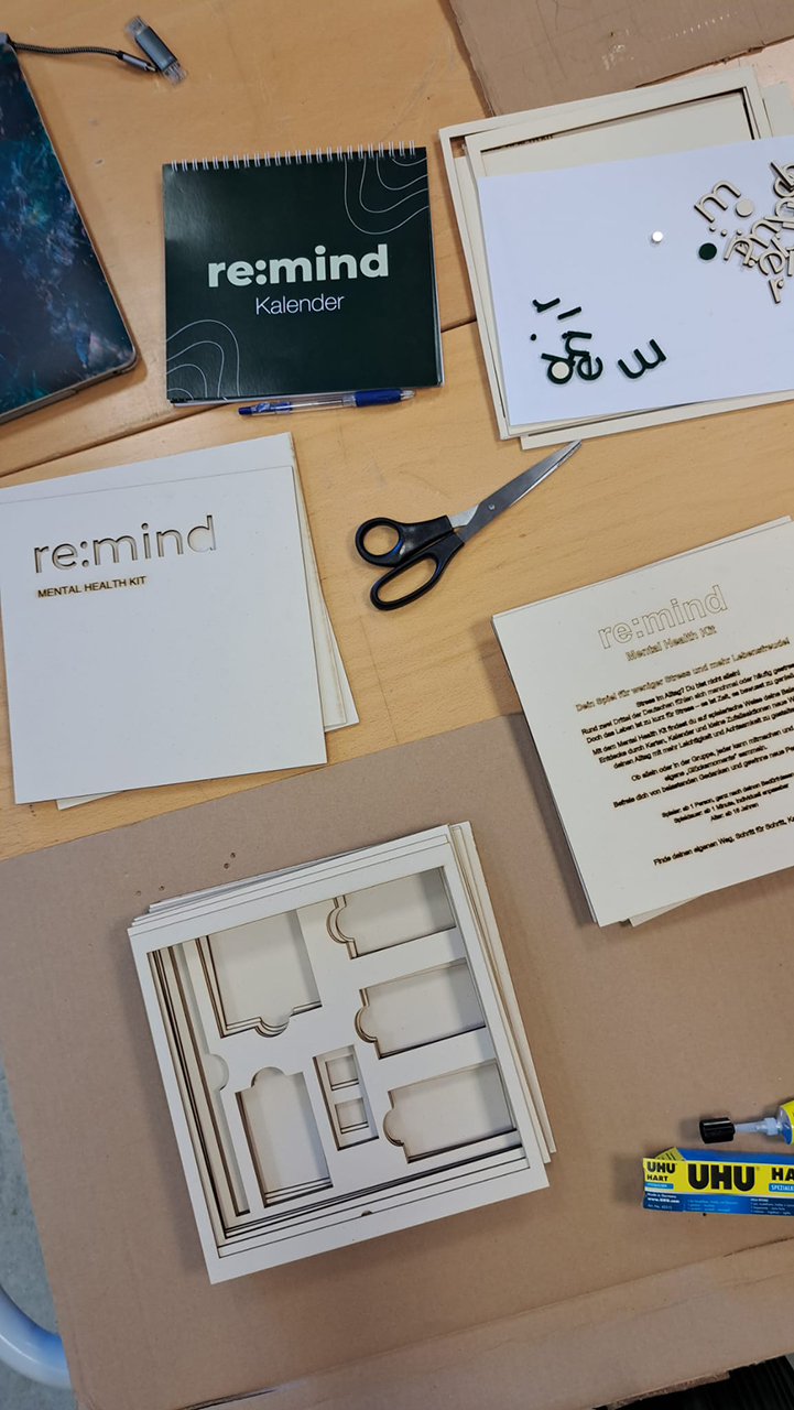 Studierendenprojekt: Kalender und Mental Health Kit für mehr Selbstfürsorge