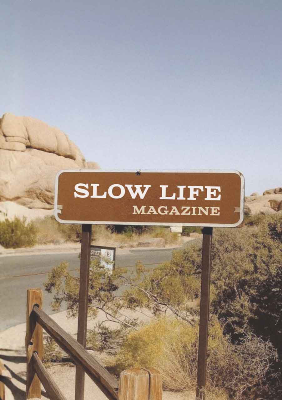 Titelbild des fiktiven Magazins Slow Life
